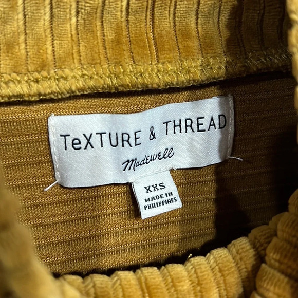 Madewell Texture and Thread Ribbed Cropped Sweater - Picture 2 of 4